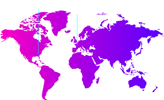 World map with Event Locations